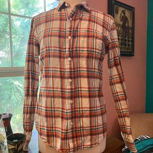 Old Navy medium slim-fit flannel shirt